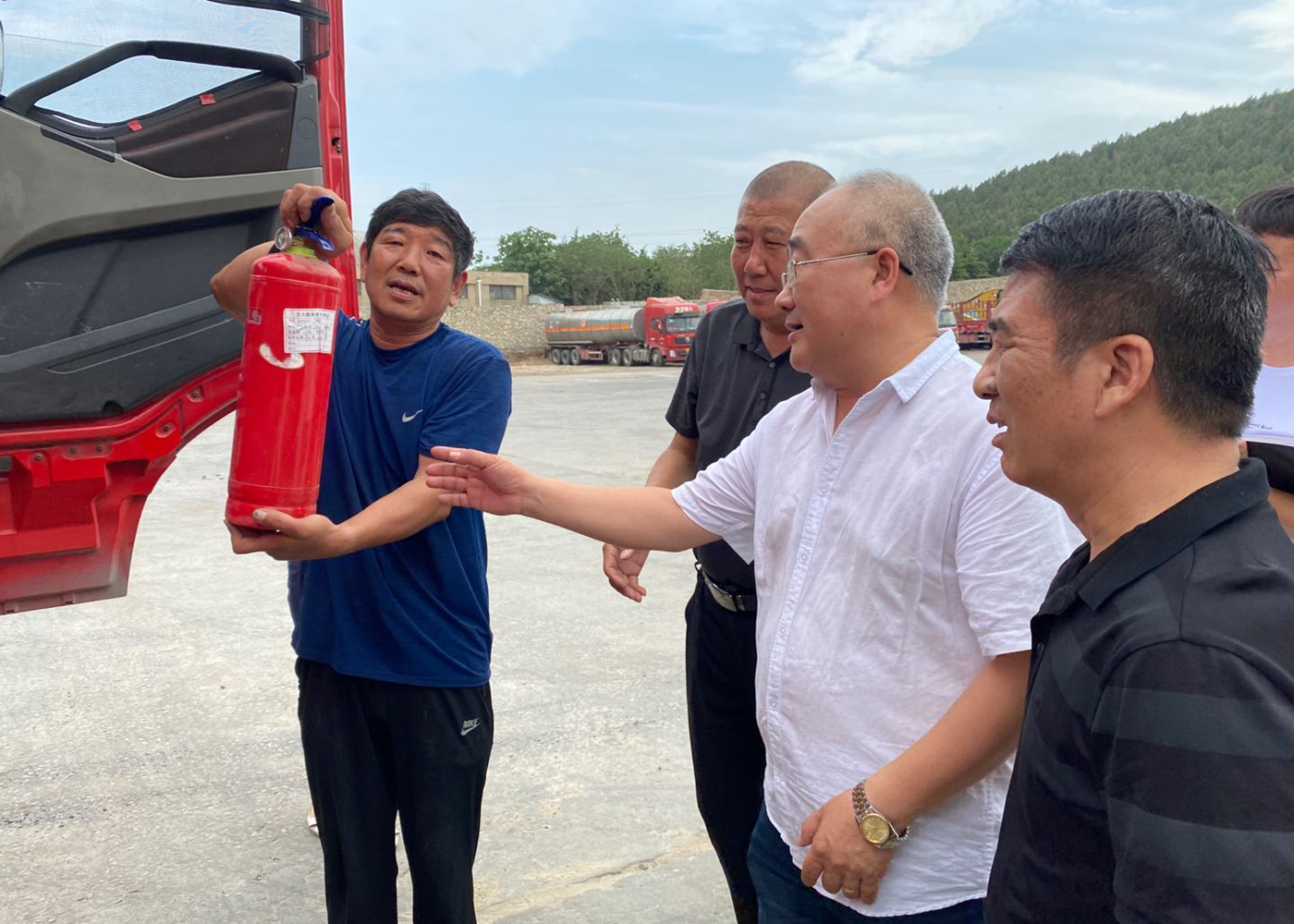 汽运公司开展清静生产月专项检查