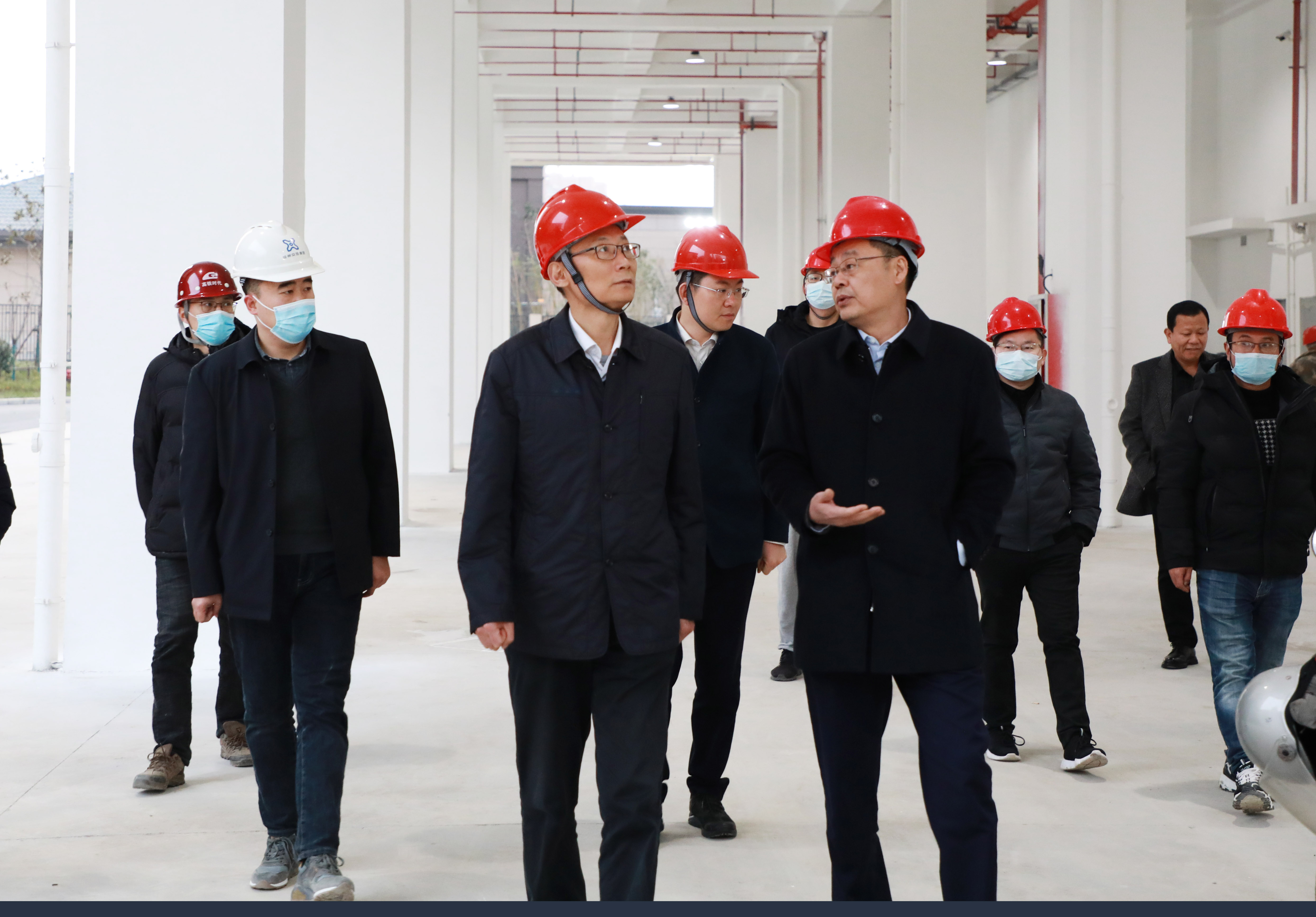 副市长赵立群调研兴发娱乐集团御景湾公交首末站建设