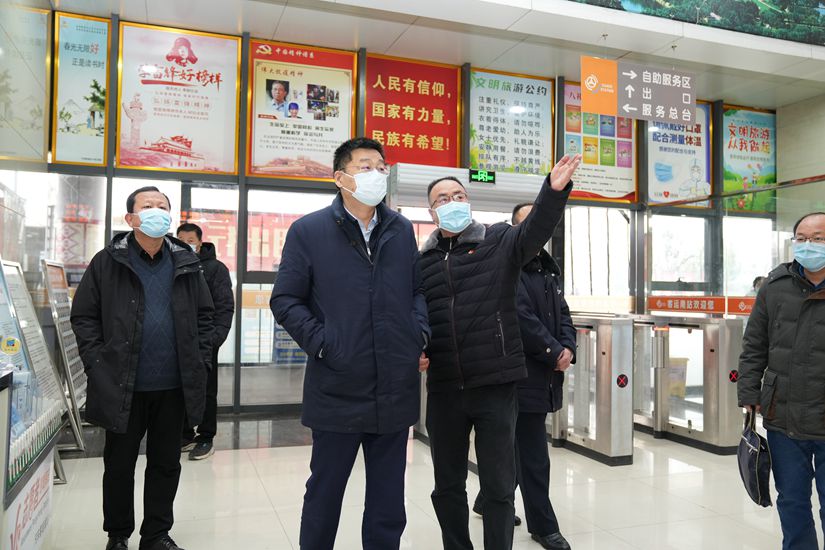 集团董事长贾泉涌赴汽车客运南站调研清静生产和场站谋划结构调解事情