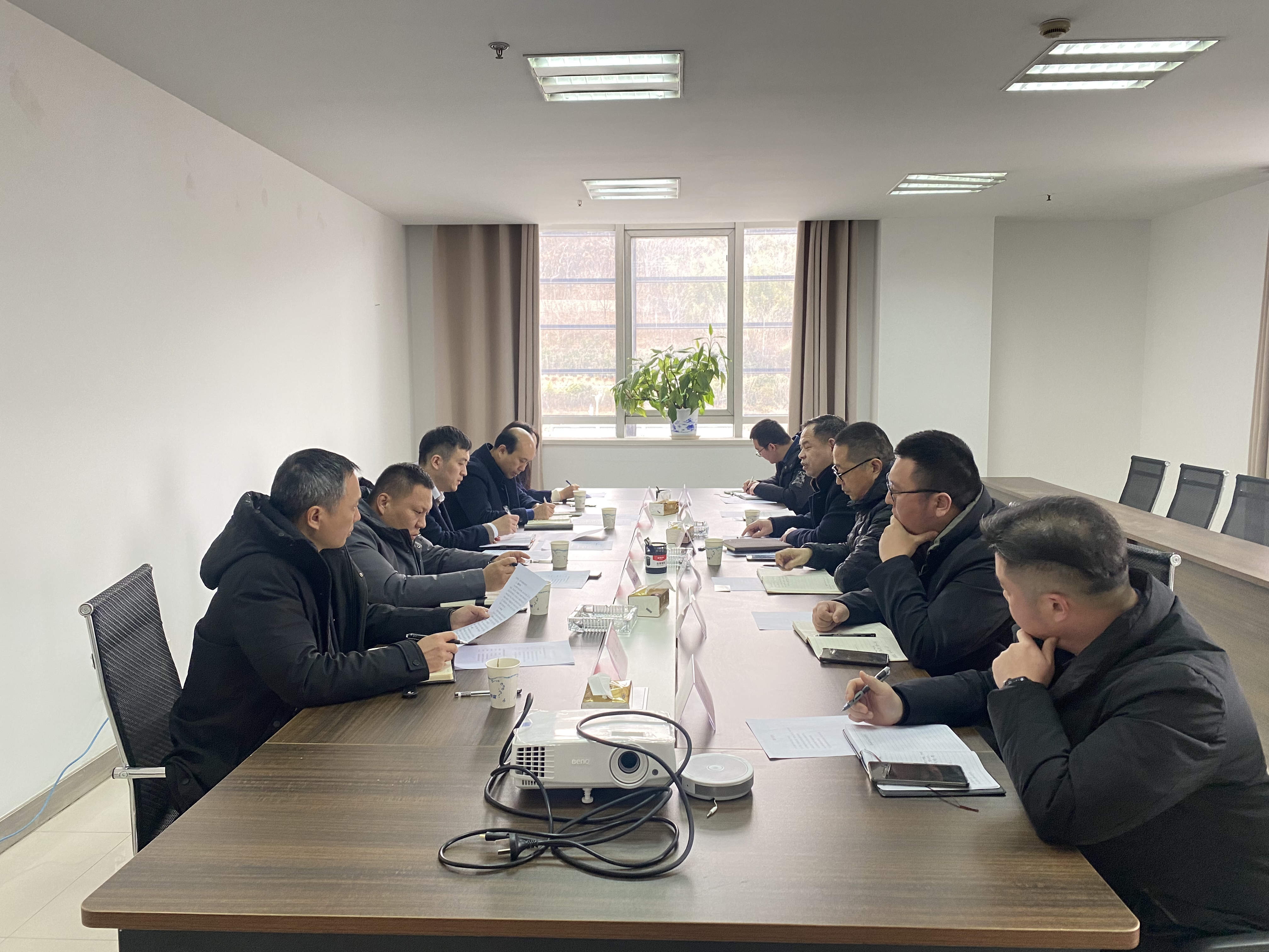 国盛集团风控部部长王翔一行到兴发娱乐供应链公司开展相助交流